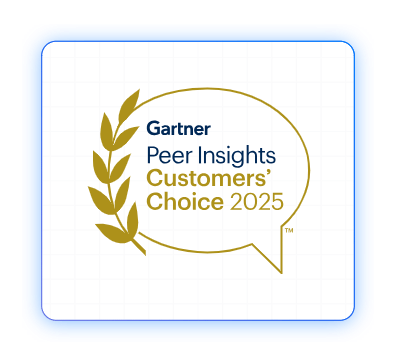 Gartner Peer Insights Customers' Choice badge