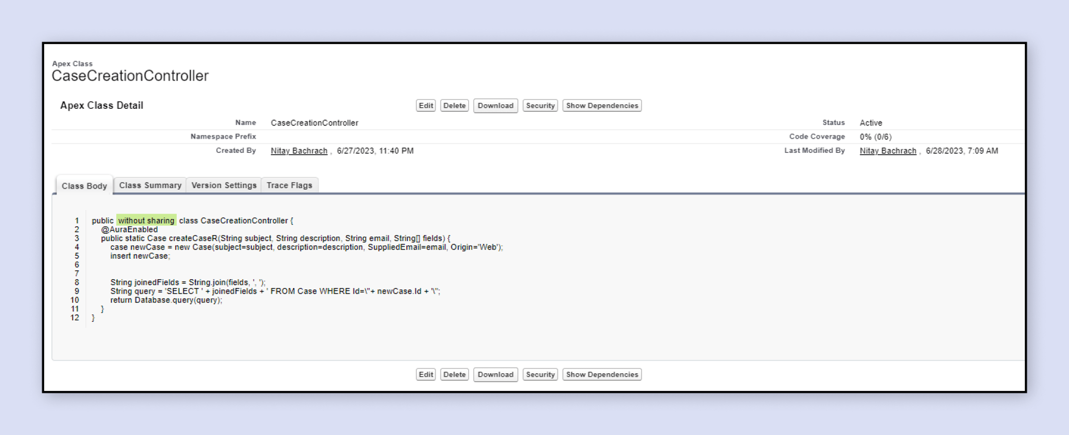 Security Vulnerabilities in Apex Code Could Leak Salesforce Data