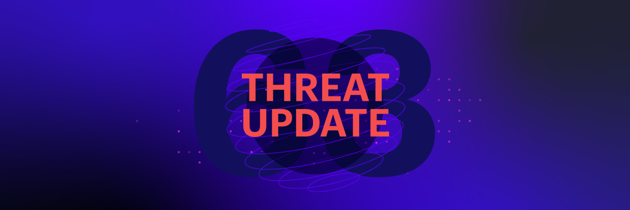 Threat Update 63 - Moving To The Cloud Doesn't Mean You Don't Own The Data Risk