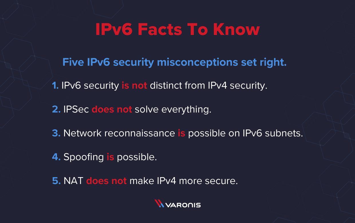 5 idées reçues autour de la sécurité IPv6
