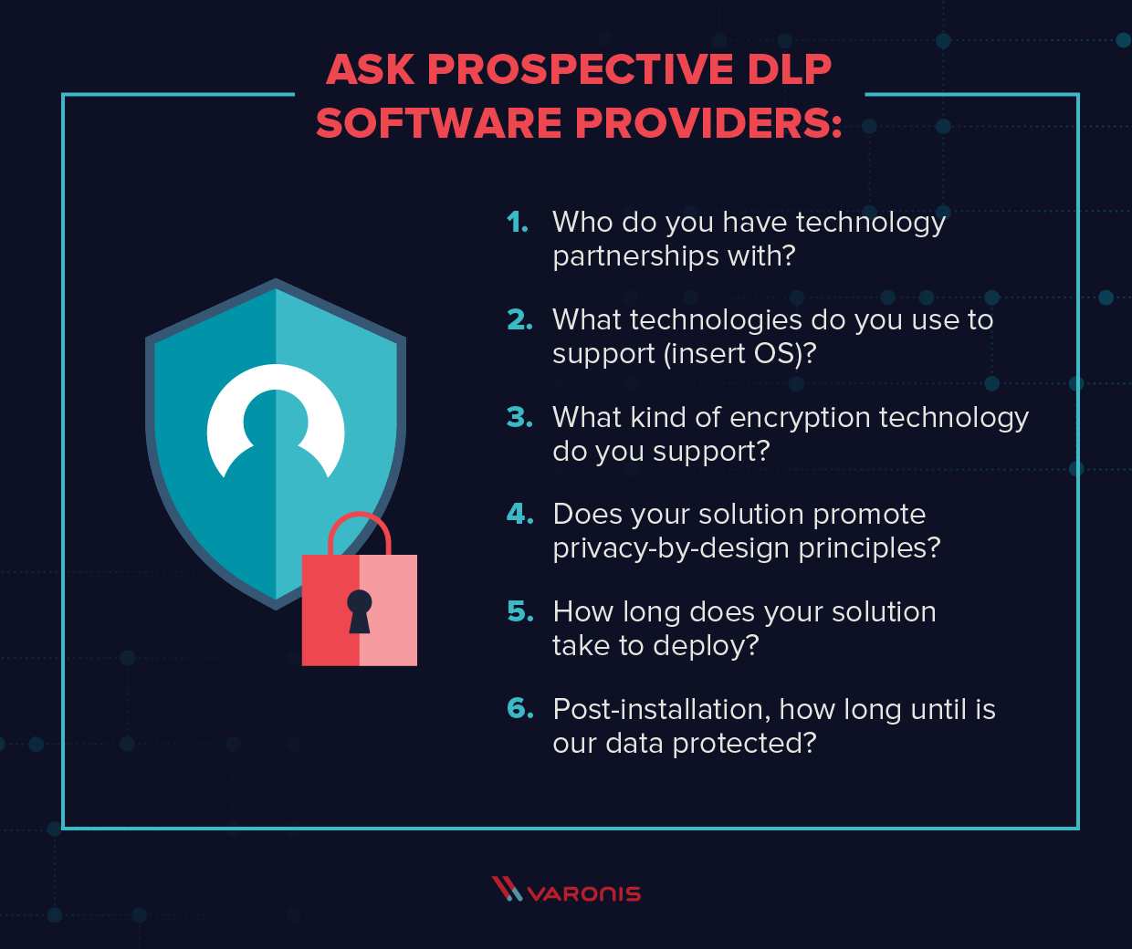 Questions to ask DLP software providers