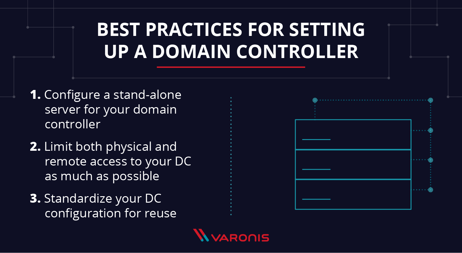 best practices for setting up a domain controller