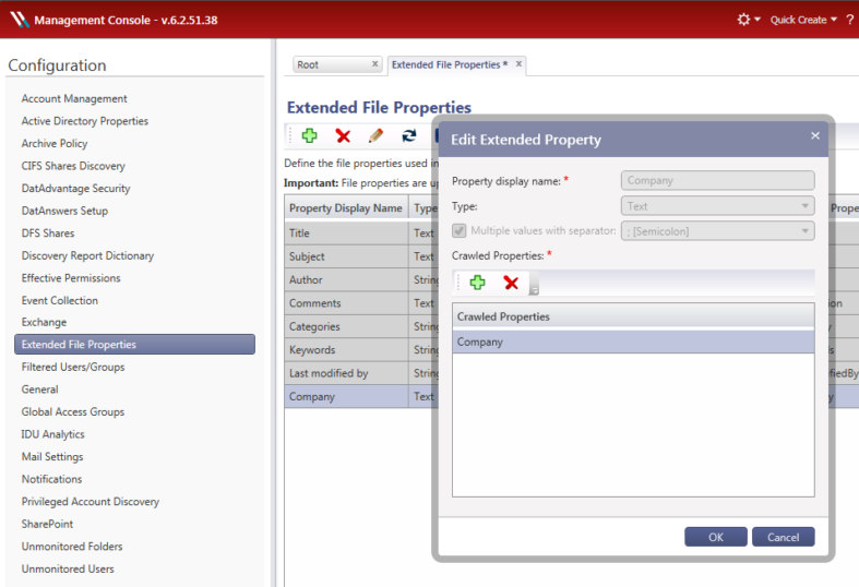 Varonis Management Console