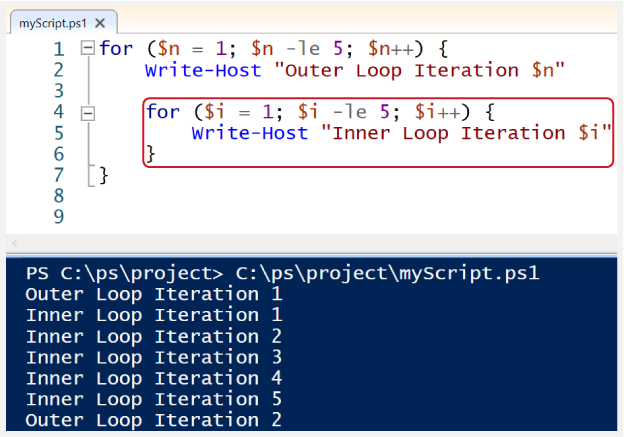 capture d'écran montrant comment suivre et valider des fichiers dans Git à l'aide de PowerShell