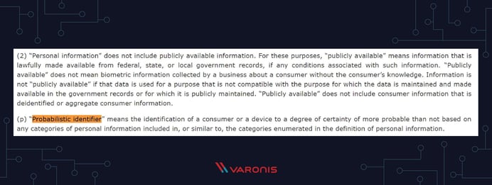 US Privacy Probabilistic Identifier