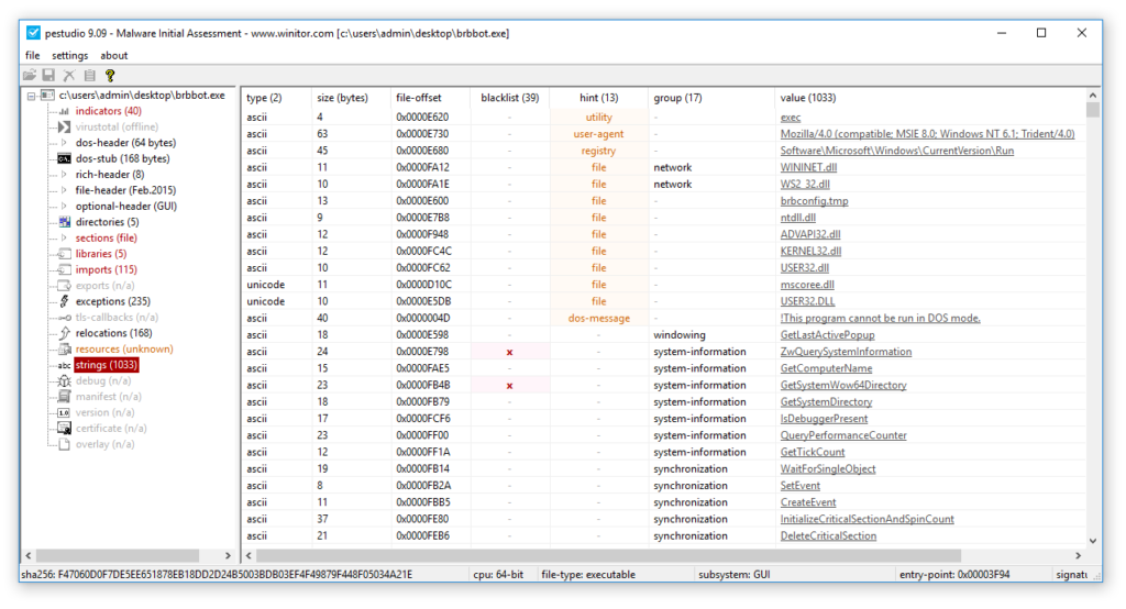 PeStudio Overview Setup, Tutorial and Tips