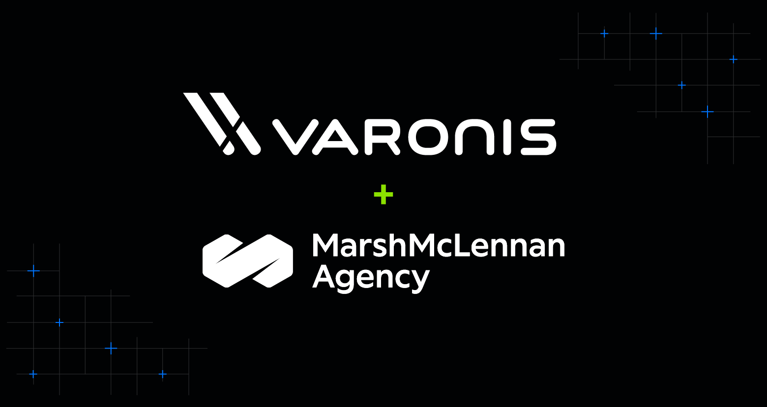 Varonis logo and MarshMcLennan Agency logo