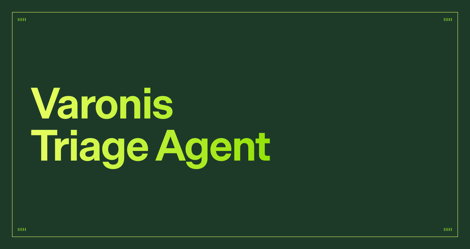 Introducing Varonis Triage Agent: An Autonomous Incident Responder to Amplify MDDR Service