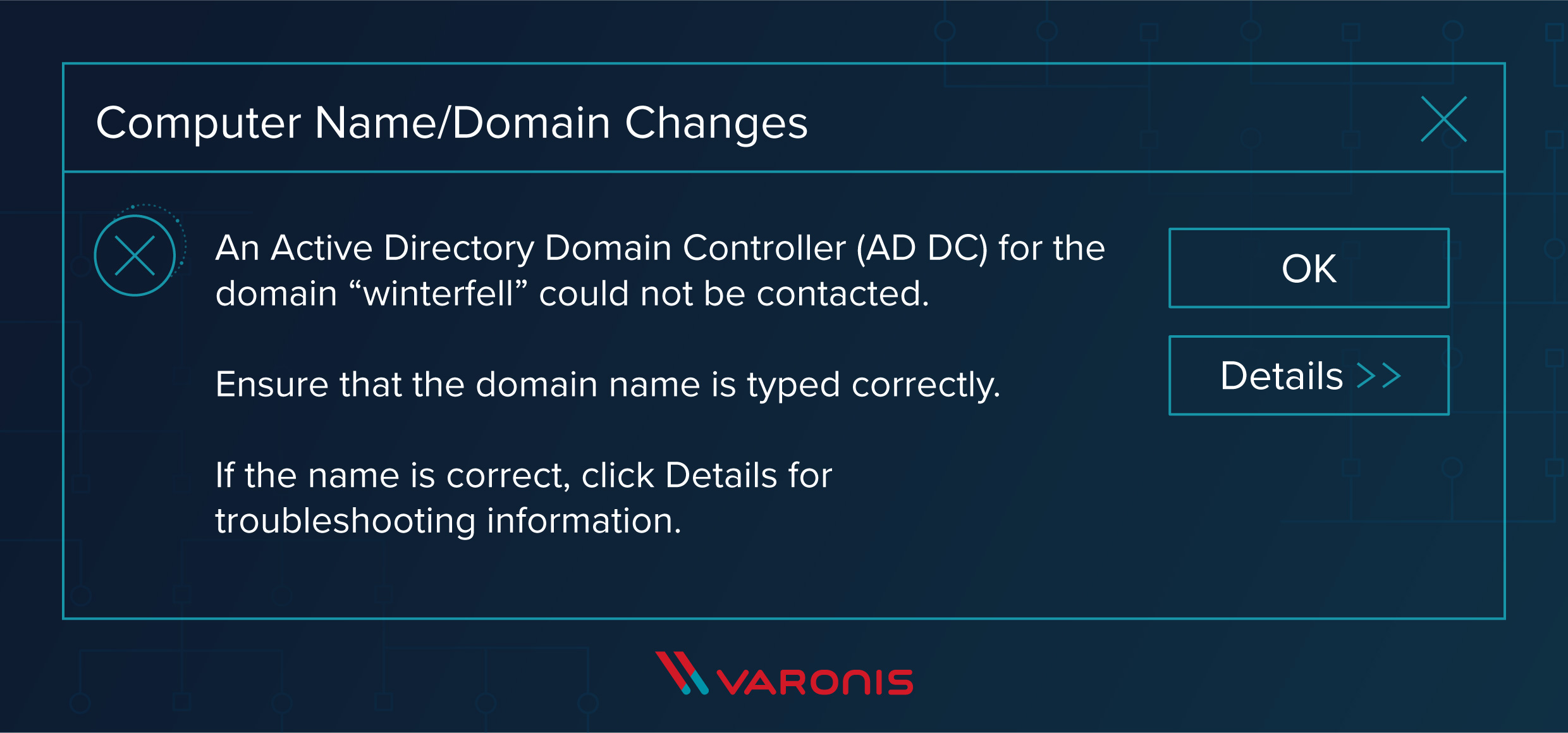 domain controller could not be contacted vpnbook