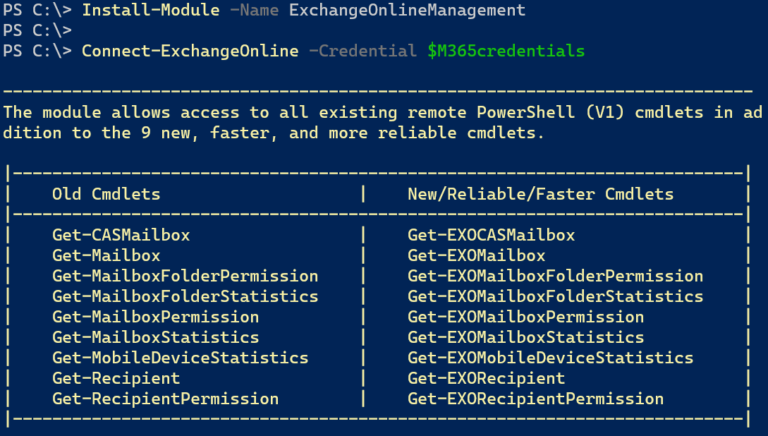 How To Connect To Office 365 PowerShell Azure AD Modules