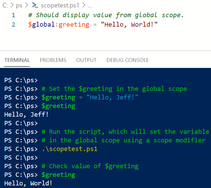 Powershell Variable Scope Guide Using Scope In Scripts And Modules 