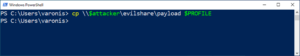 Exfiltrate NTLM Hashes With PowerShell Profiles