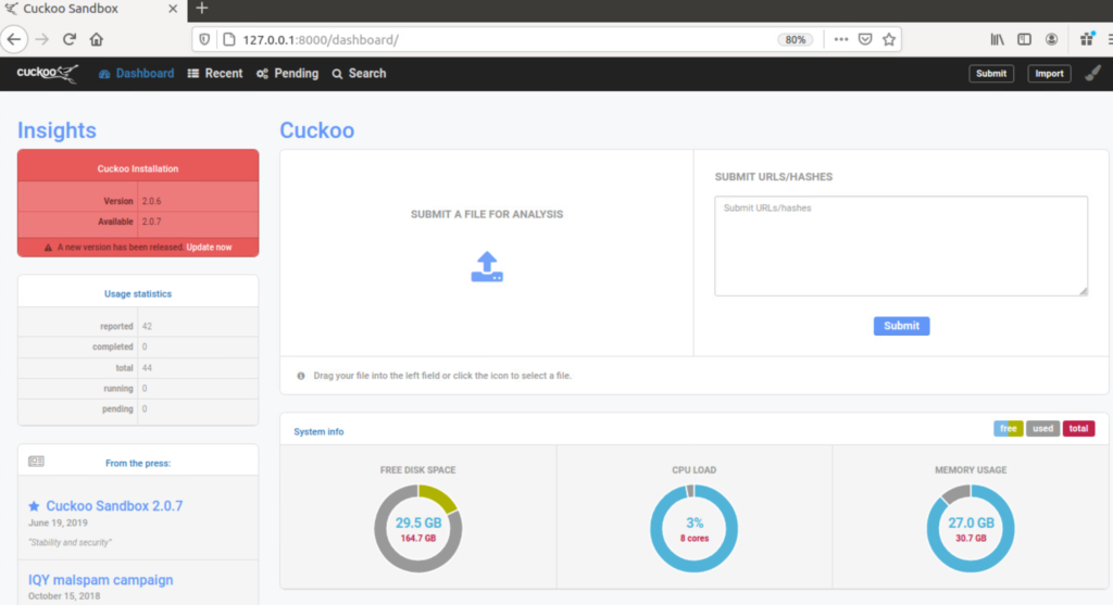 Cuckoo Sandbox Overview