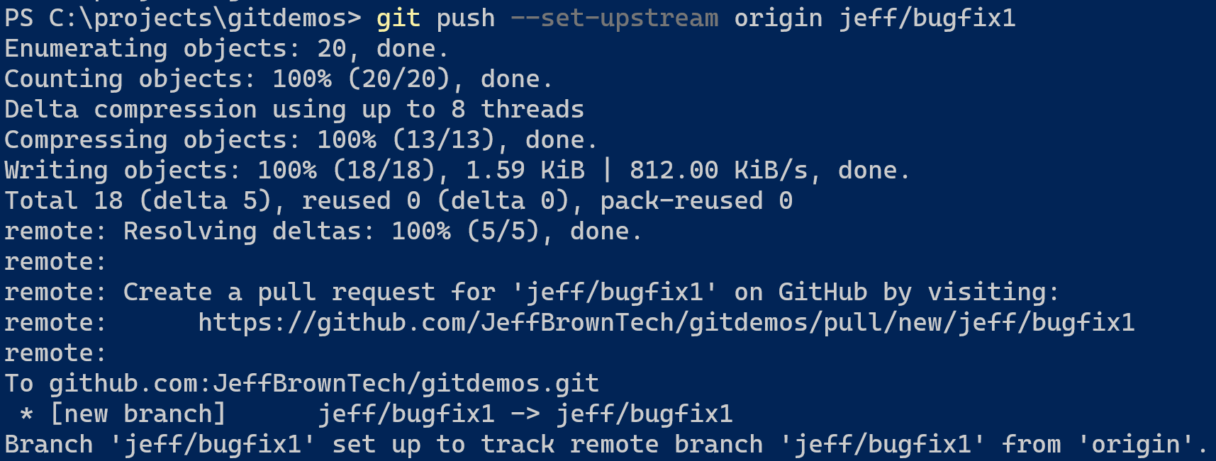 git set upstream git set upstream