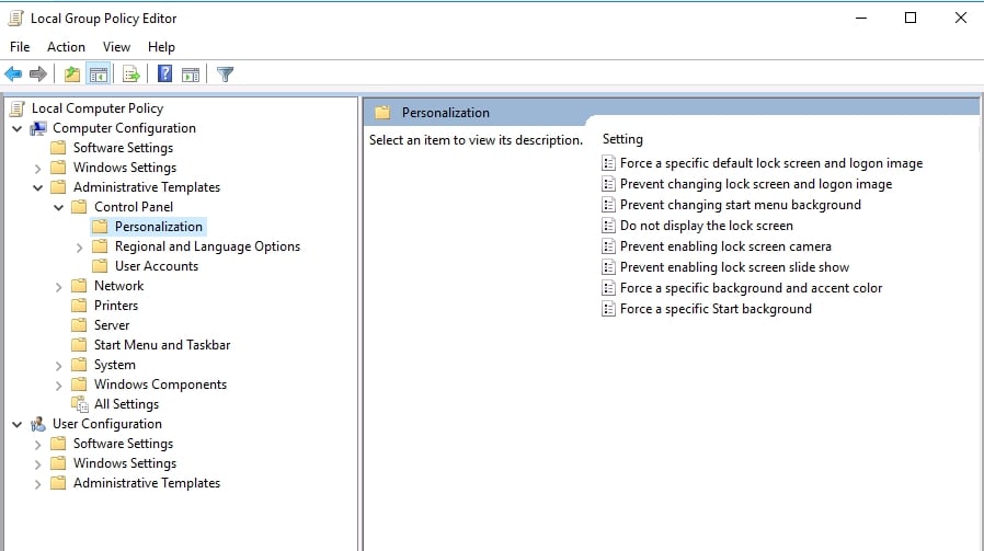 group policy management tools windows 10