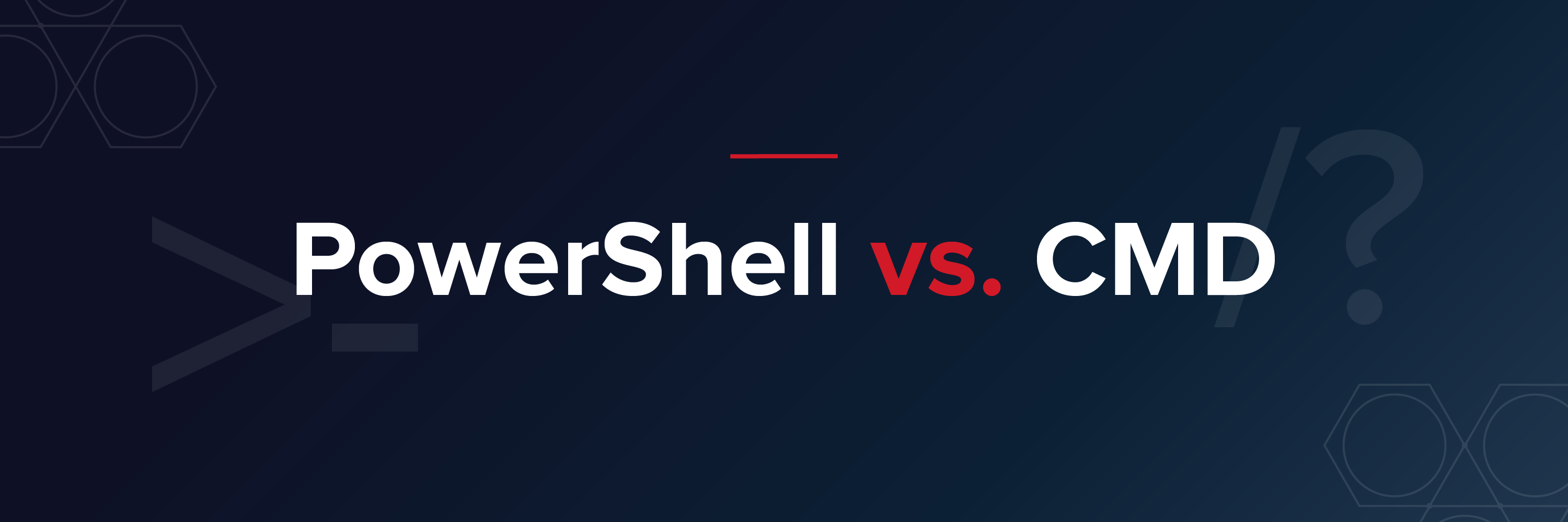 Windows PowerShell vs. CMD: What's The Difference?