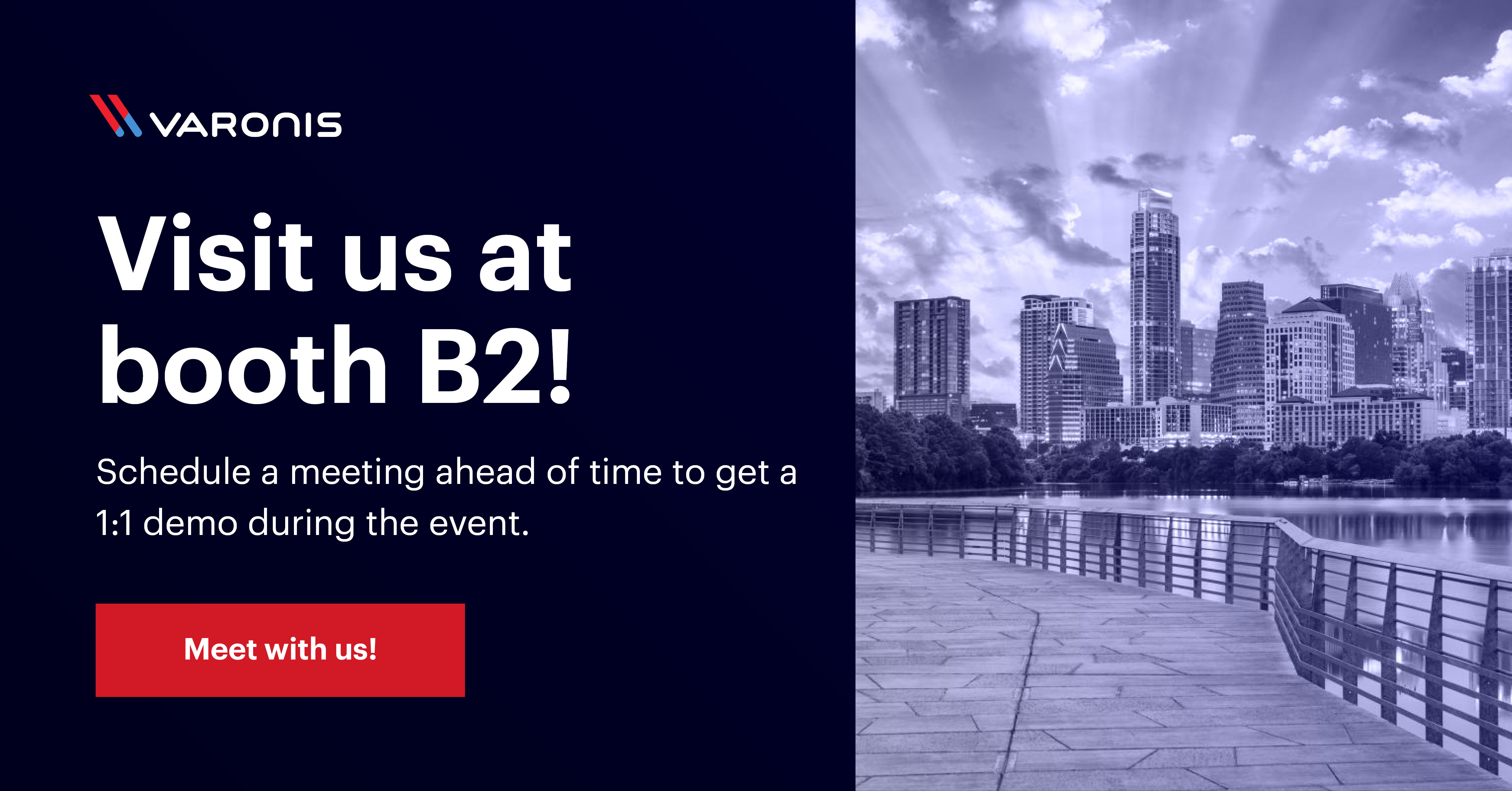 Stop by booth B2 to say hi